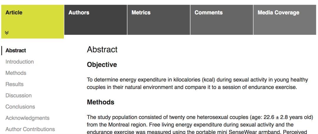 一场卧室奥运会到底能消灭多少卡路里？