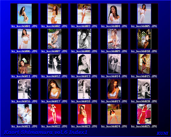 鸠村薰 Kaori Shimamura 写真目录